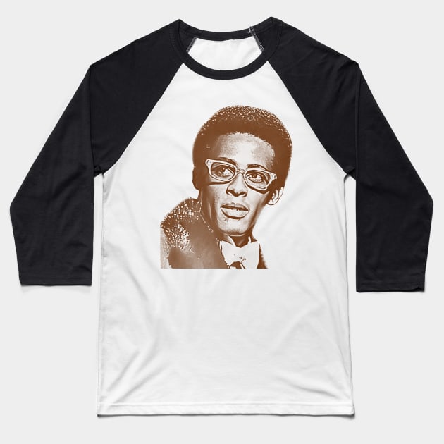 David Ruffin ~ Retro Vintage Sketches #2 Baseball T-Shirt by NMAX HERU